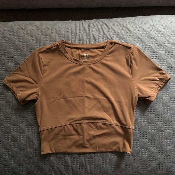 JoyLab Cropped Short Sleeve Shirt - Picture 1 of 5